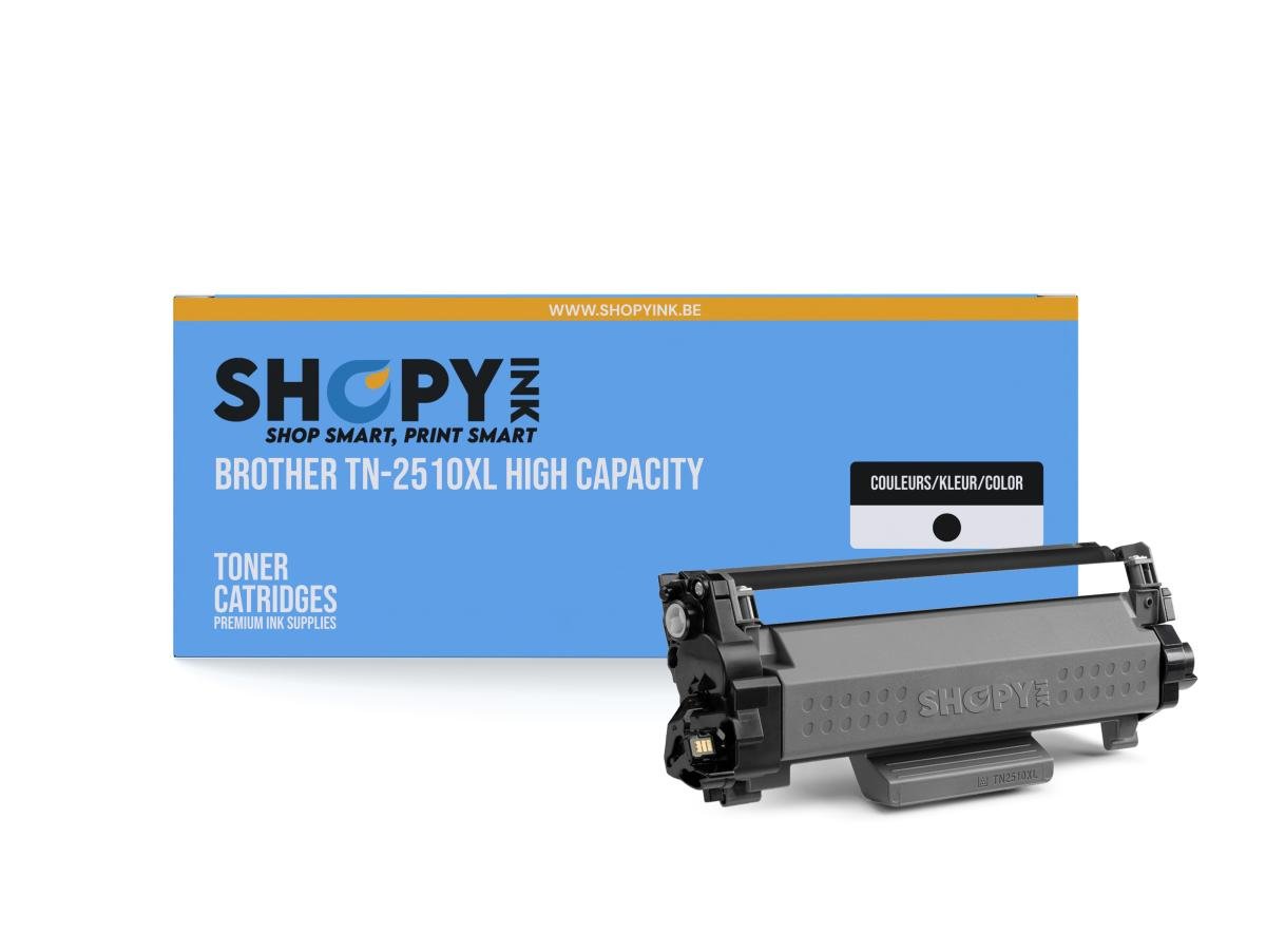 Compatible Brother TN-2510XL Toner Black High Capacity