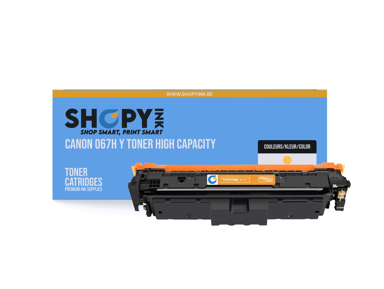 Compatible Canon 067H Y Toner Yellow High Capacity
