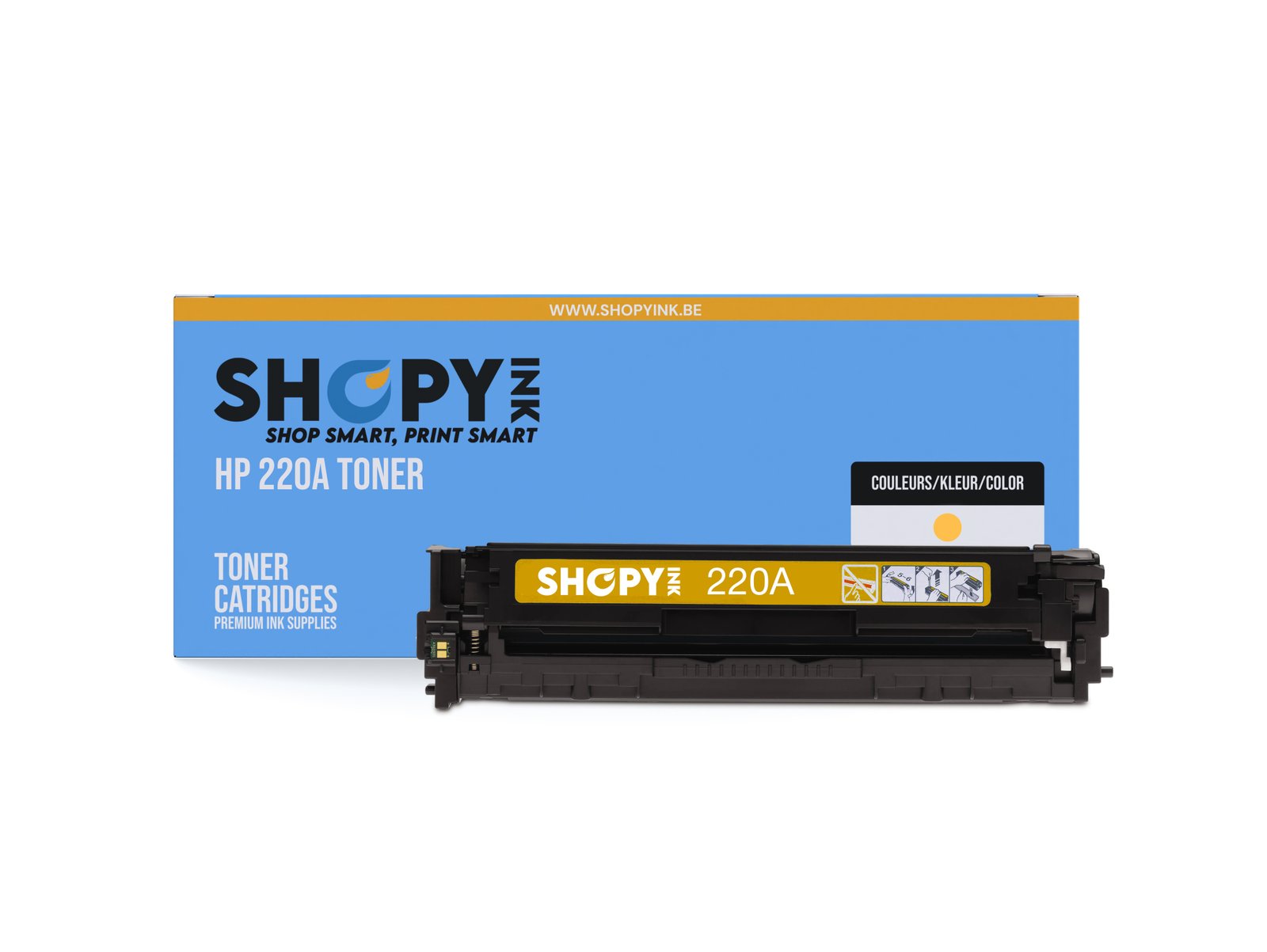Compatible HP 220A (W2202A) Toner Yellow