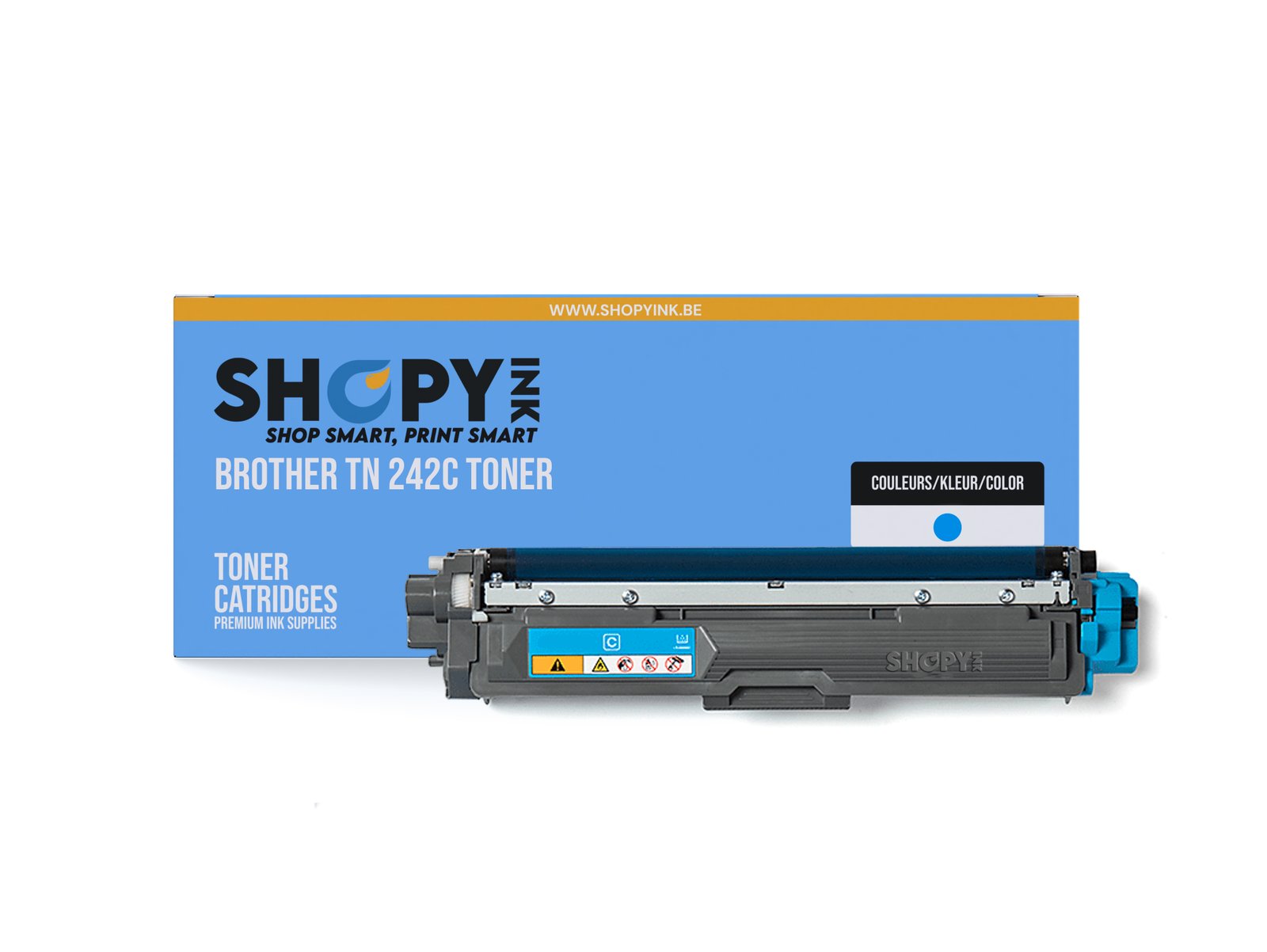 Compatible Brother TN 242C Toner cyan - TN242C