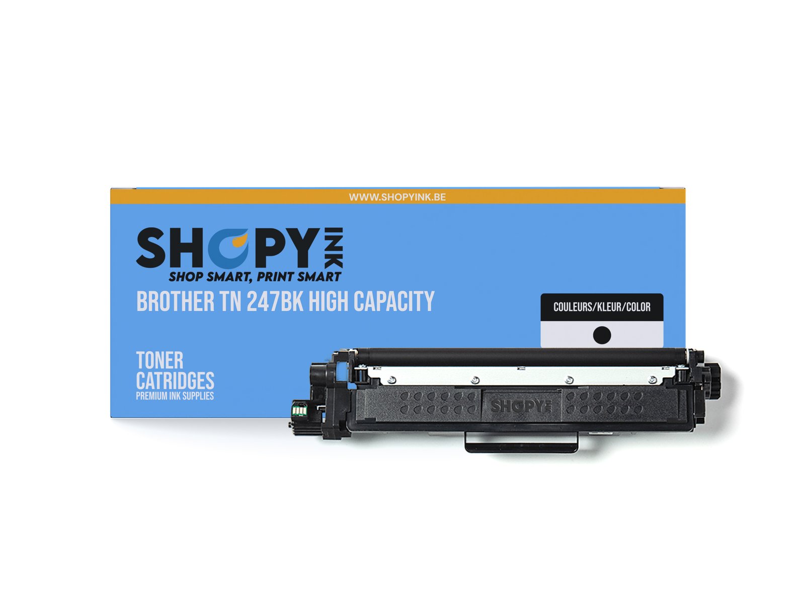Compatible Brother TN 247BK Toner black - Grande capacité - TN247BK