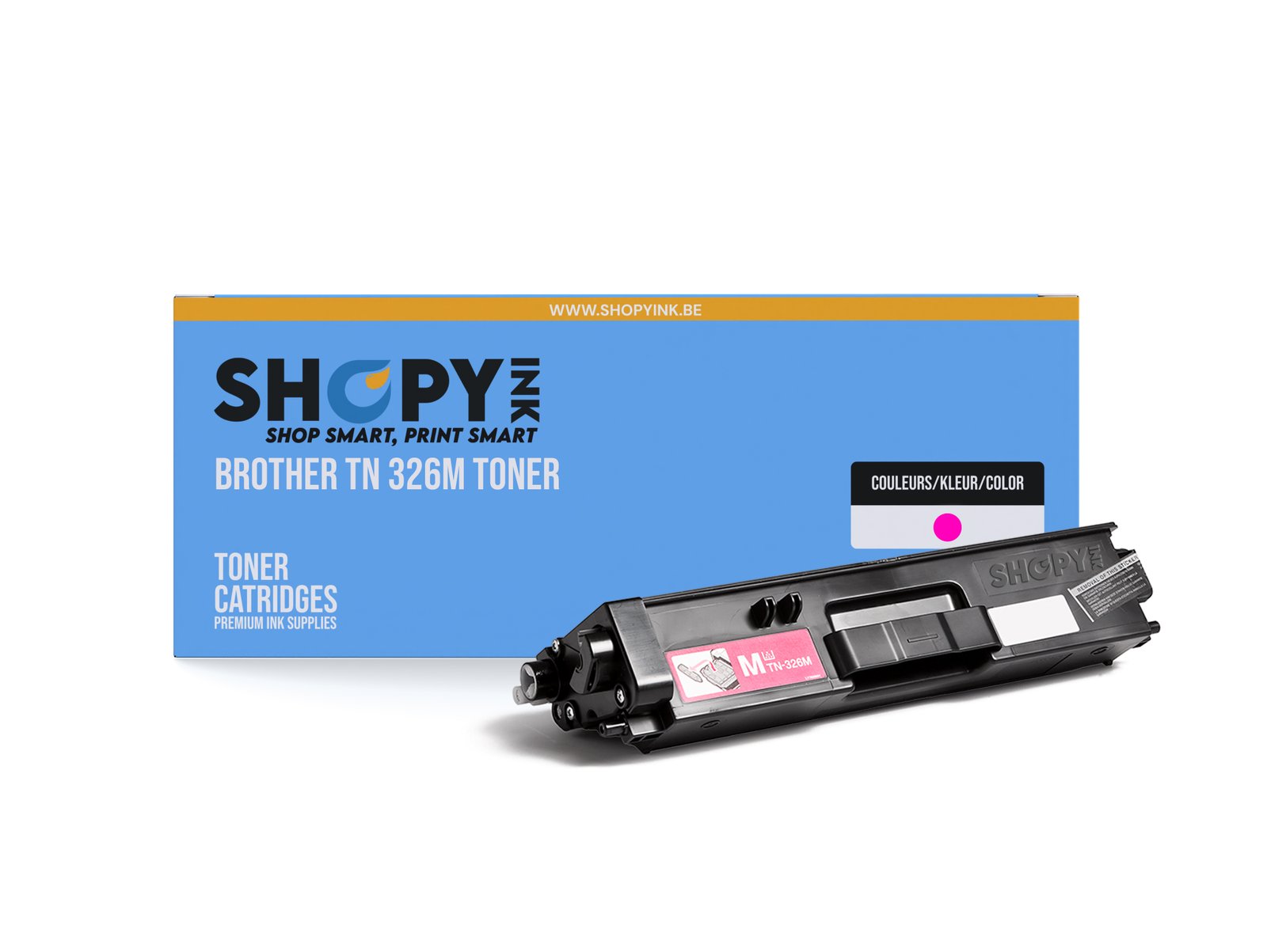 Compatible Brother TN 326M Toner magenta - TN326M
