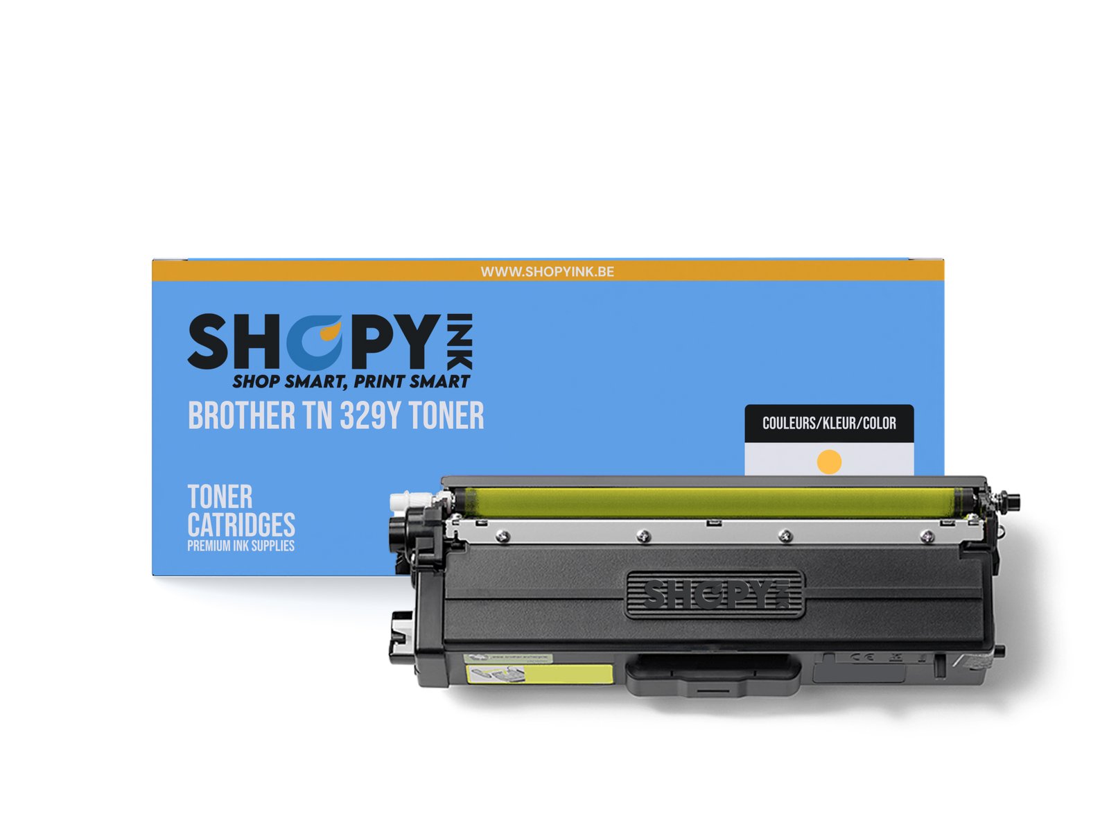 Compatible Brother TN 329Y Toner yellow - TN329Y