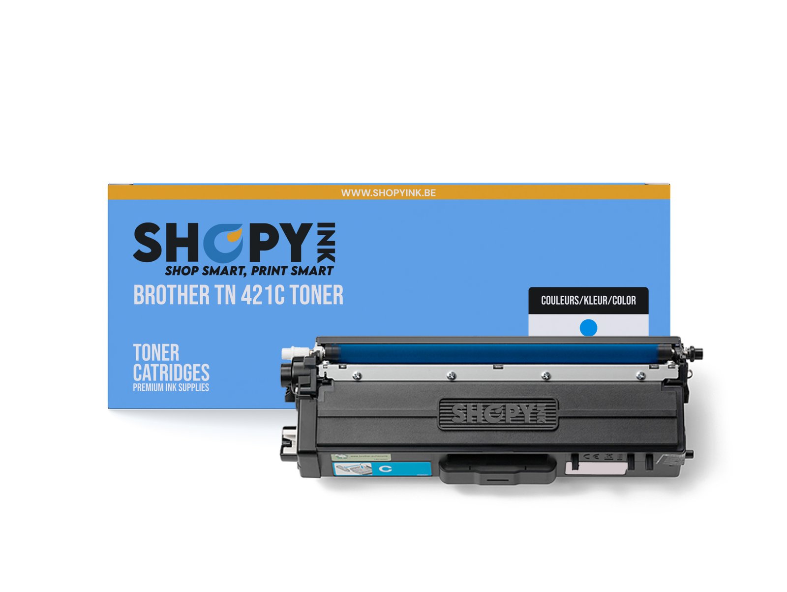 Compatible Brother TN 421C Toner cyan - TN421C