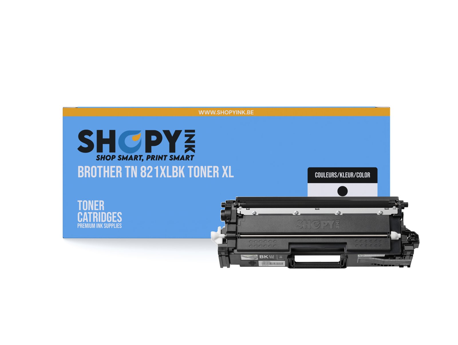 Compatible Brother TN 821XLBK Toner black XL - TN821XLBK
