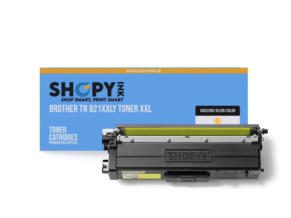 Compatible Brother TN 821XXLY Toner yellow XXL - TN821XXLY