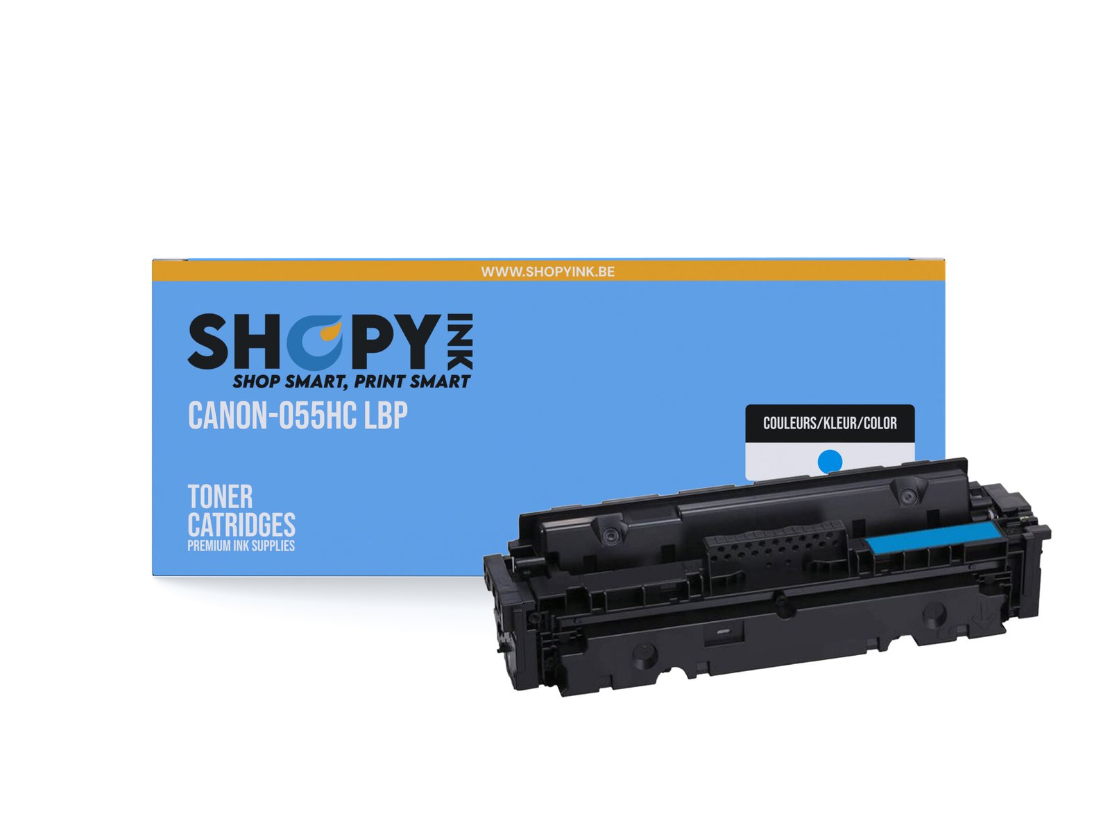 Toner compatible Canon-055HC LBP cyan