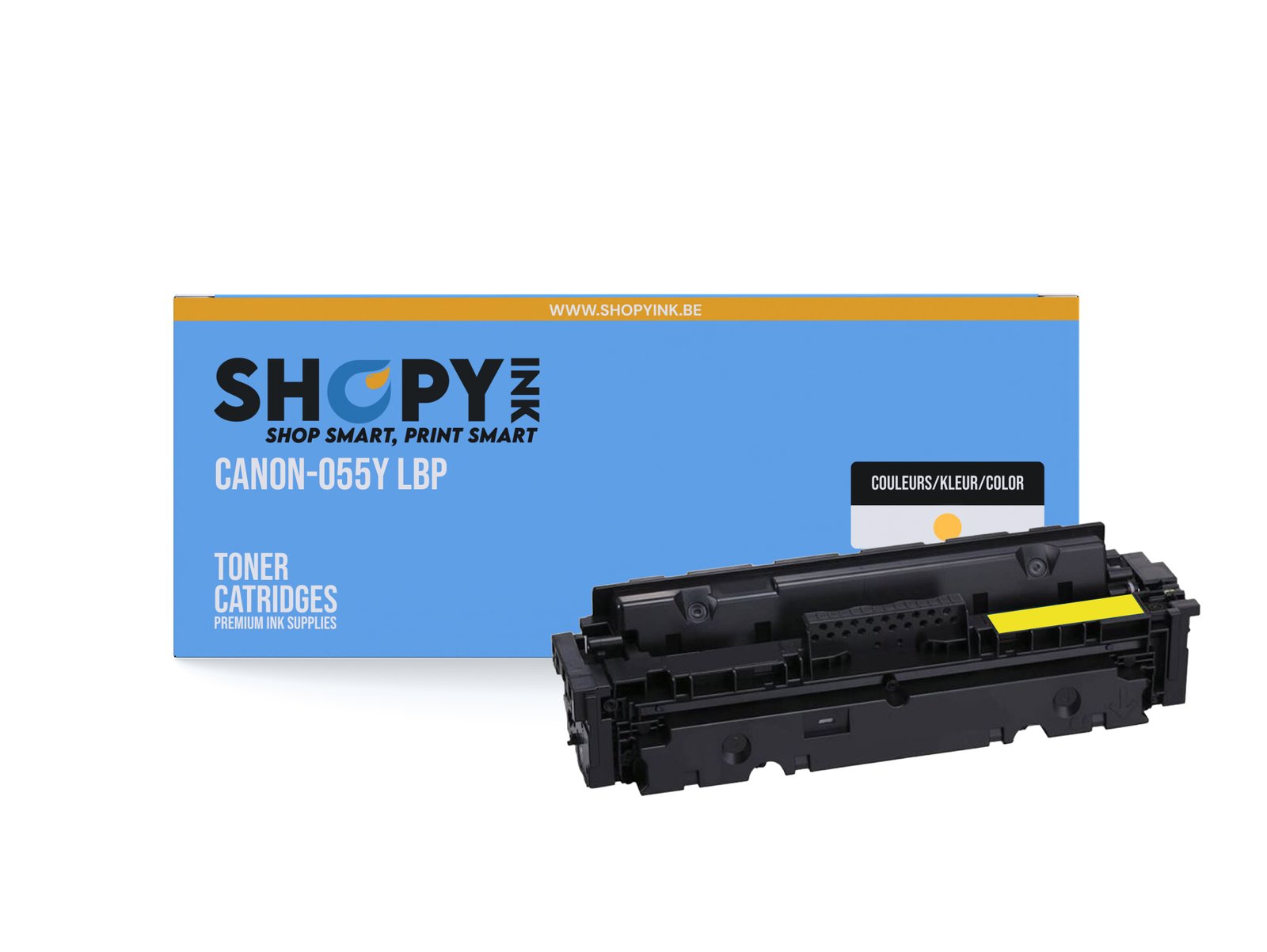 Toner compatible Canon-055Y LBP yellow