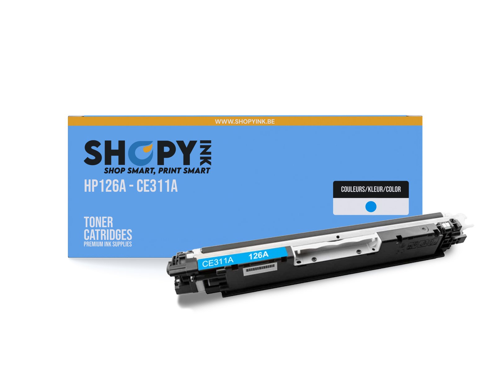 Toner compatible - HP126A cyan - SHY07126A - CE311A