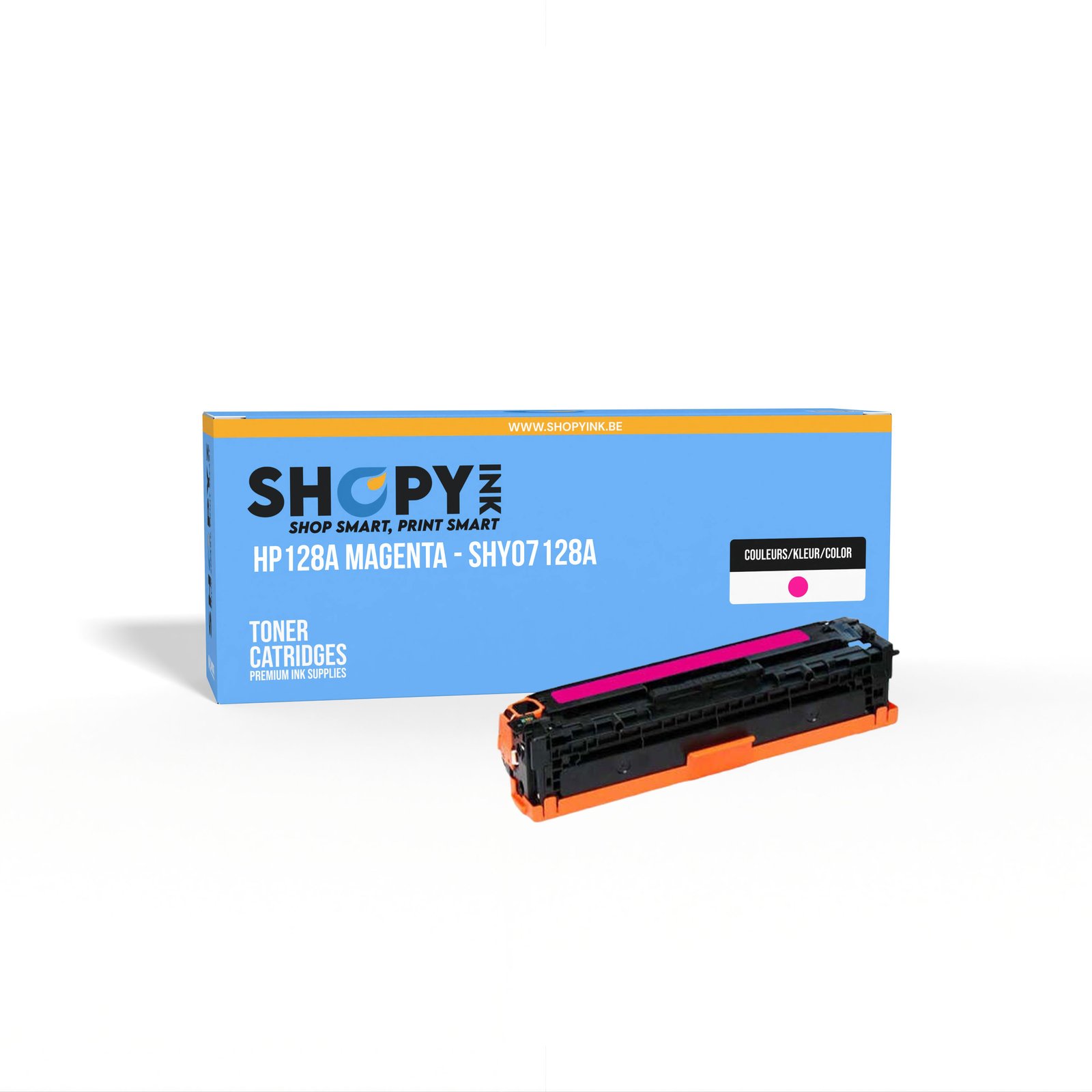 Toner compatible - HP128A magenta - SHY07128A - CE323A