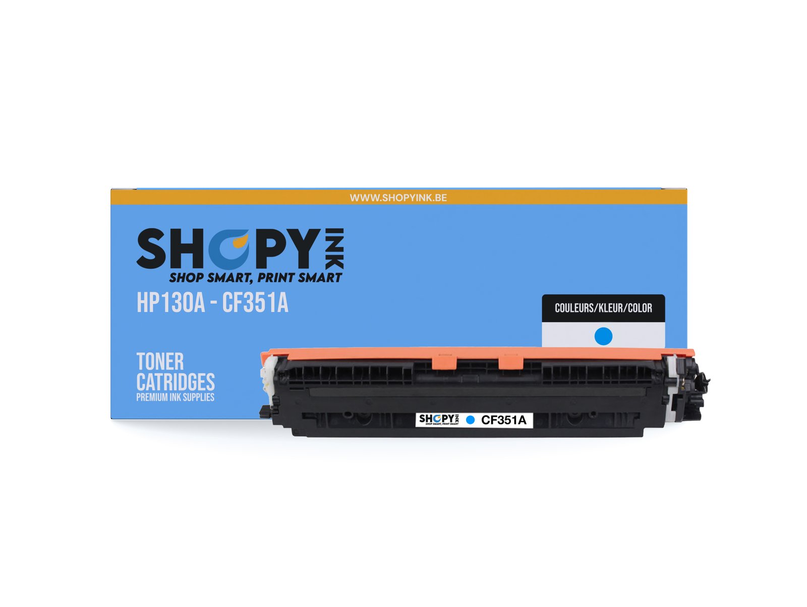 Toner compatible - HP130A cyan - SHY07130A - CF351A
