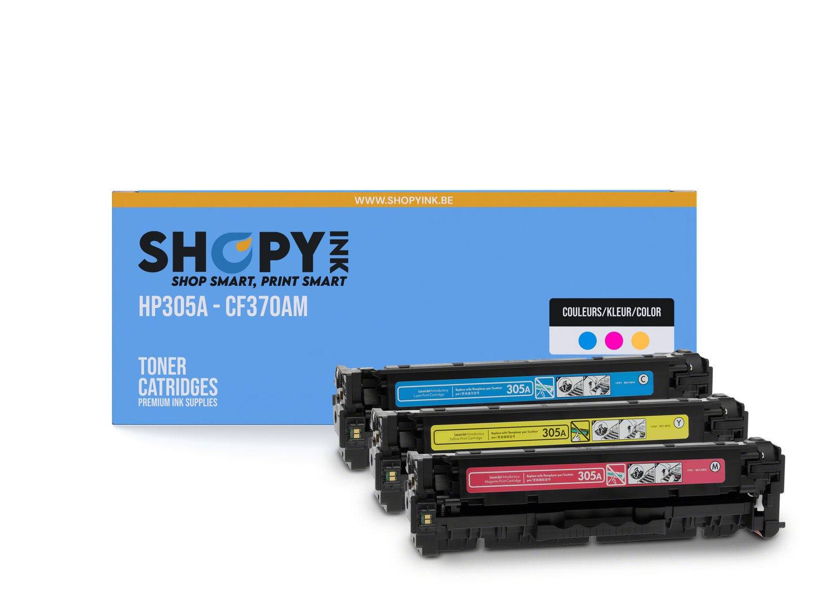 Toner compatible - HP305A cartridge - SHY07305A - CF370AM
