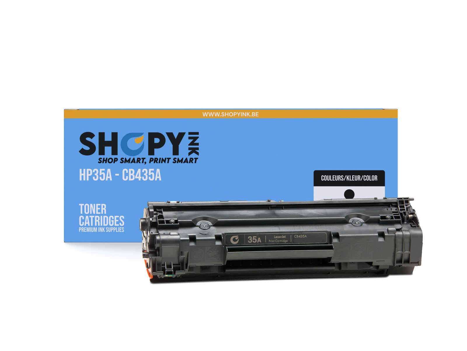 Toner compatible - HP35A black - SHY0735A - CB435A