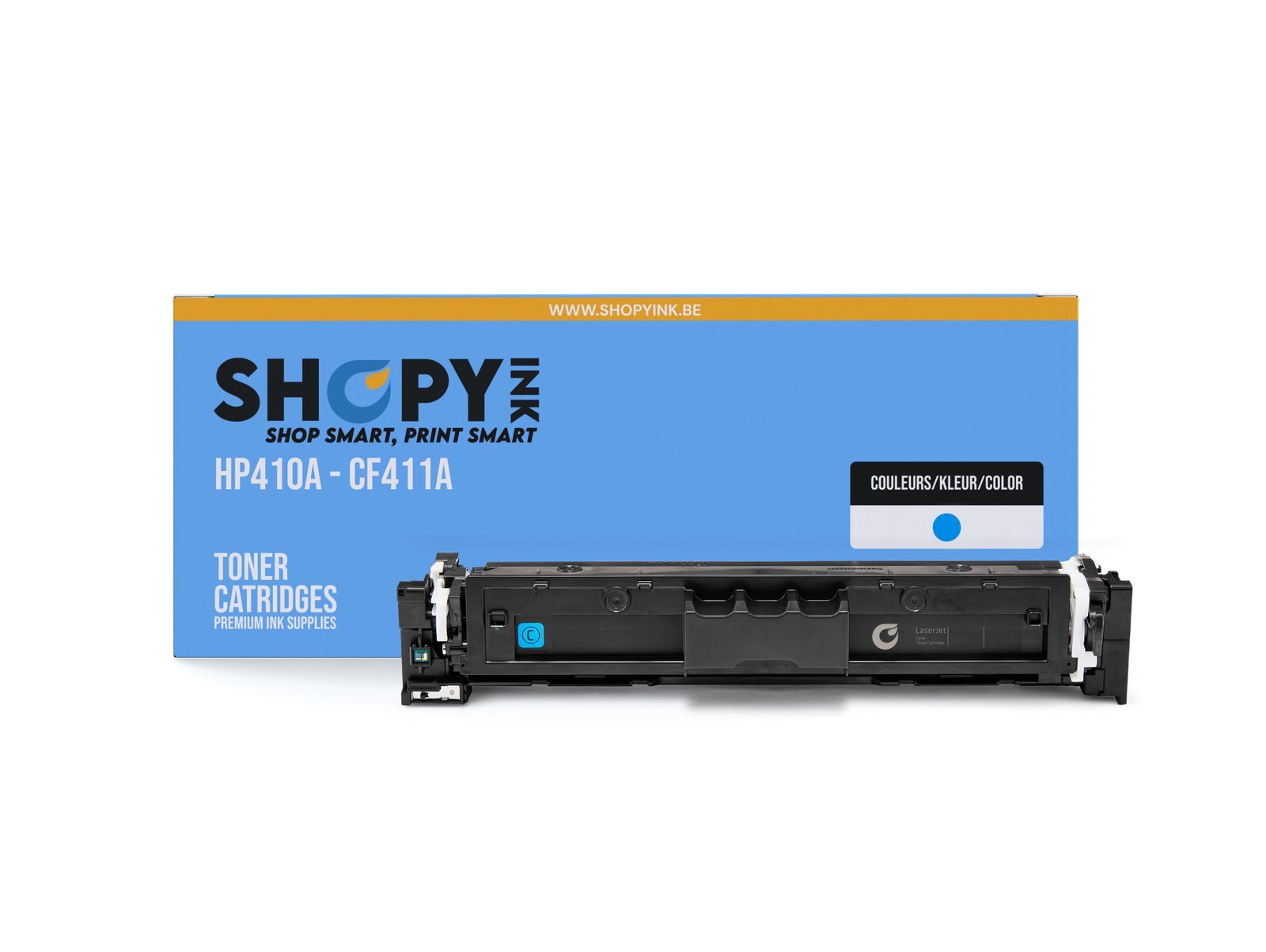 Toner compatible - HP410A cyan - SHY07410A - CF411A