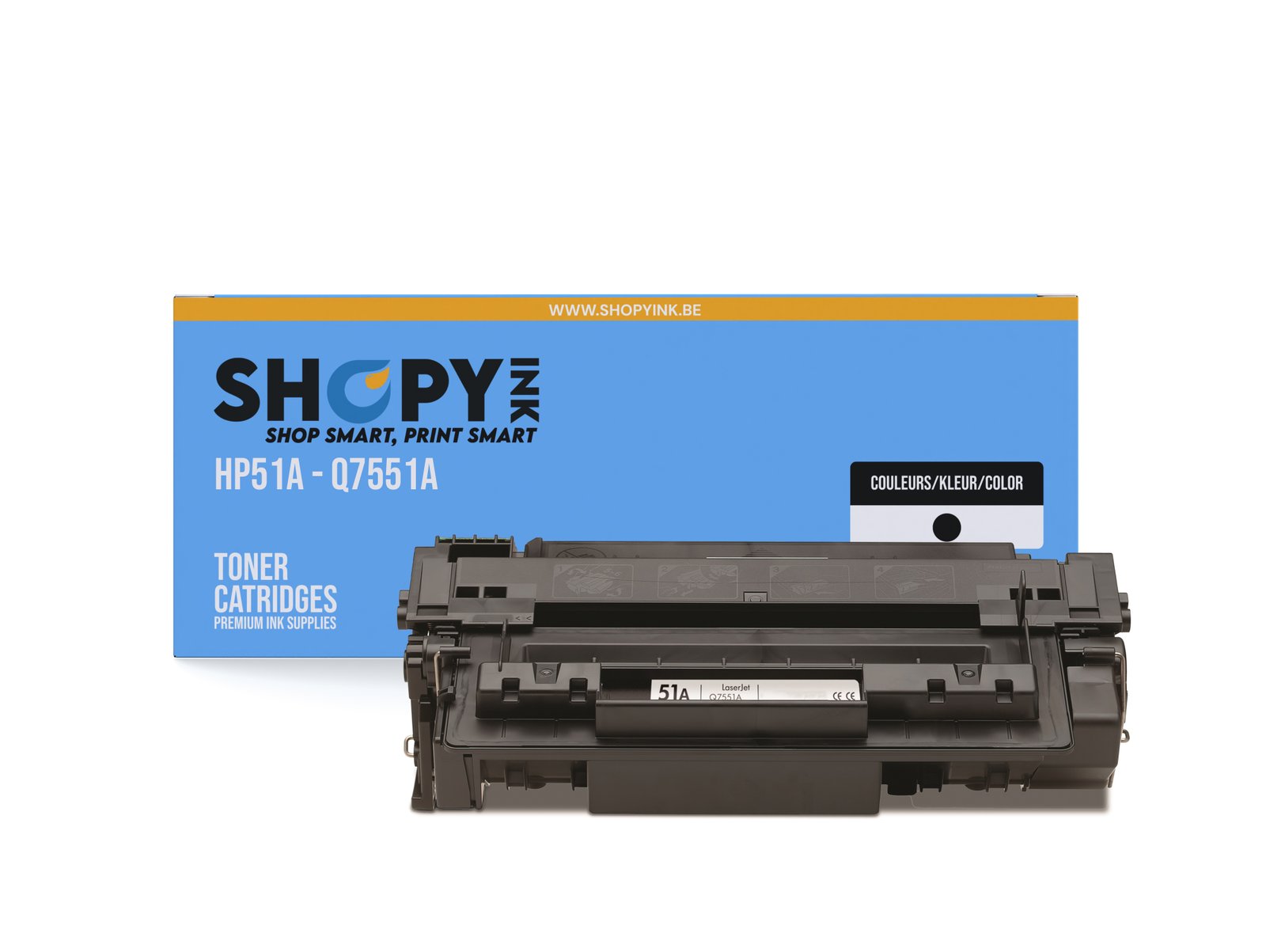 Toner compatible - HP51A black - SHY0751A - Q7551A