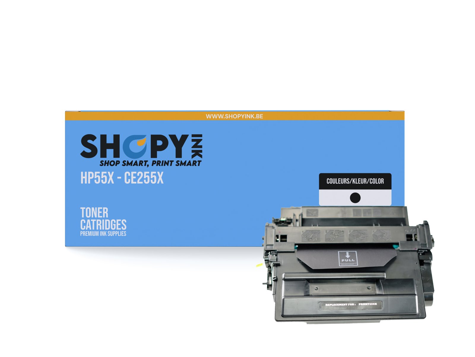 Toner compatible - HP55X black - SHY0755X - CE255X
