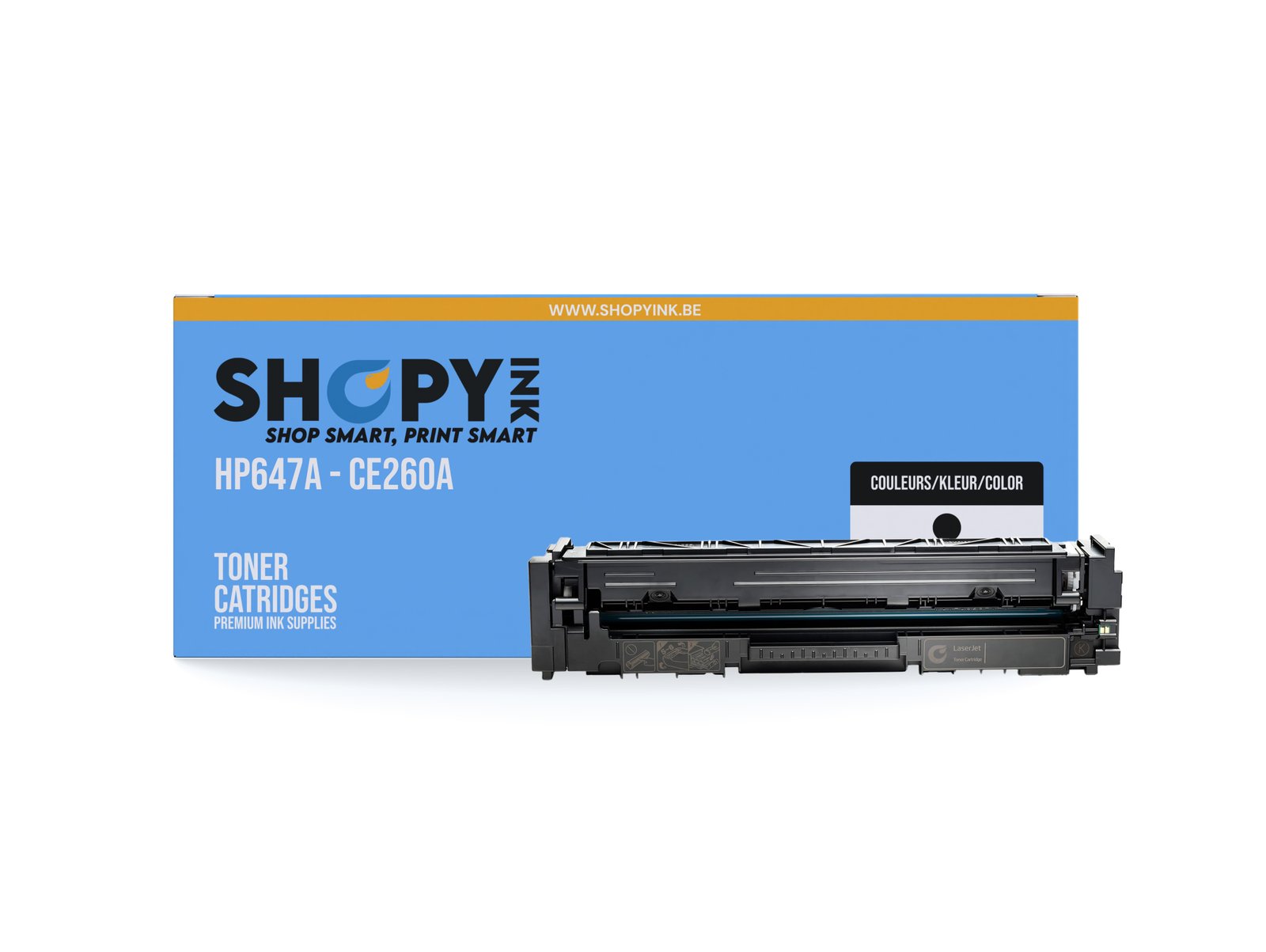 Toner compatible - HP647A black - SHY07647A - CE260A