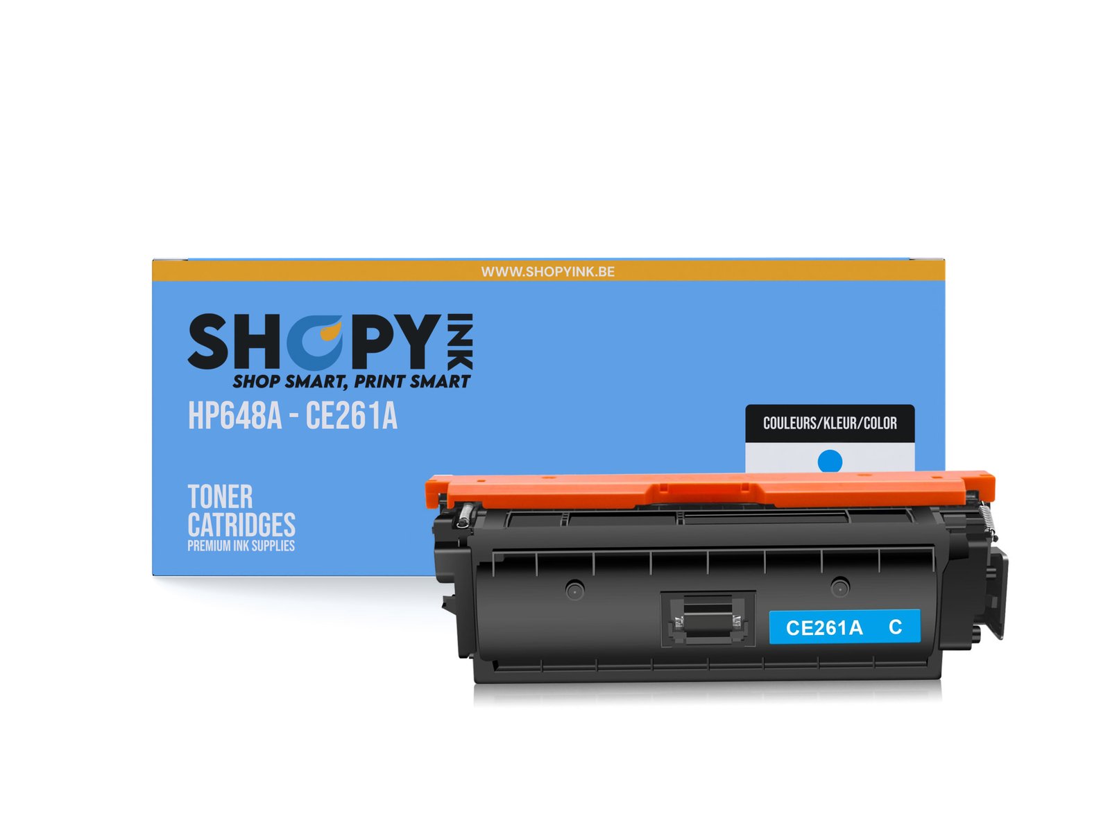 Toner compatible - HP648A cyan - SHY07648A - CE261A