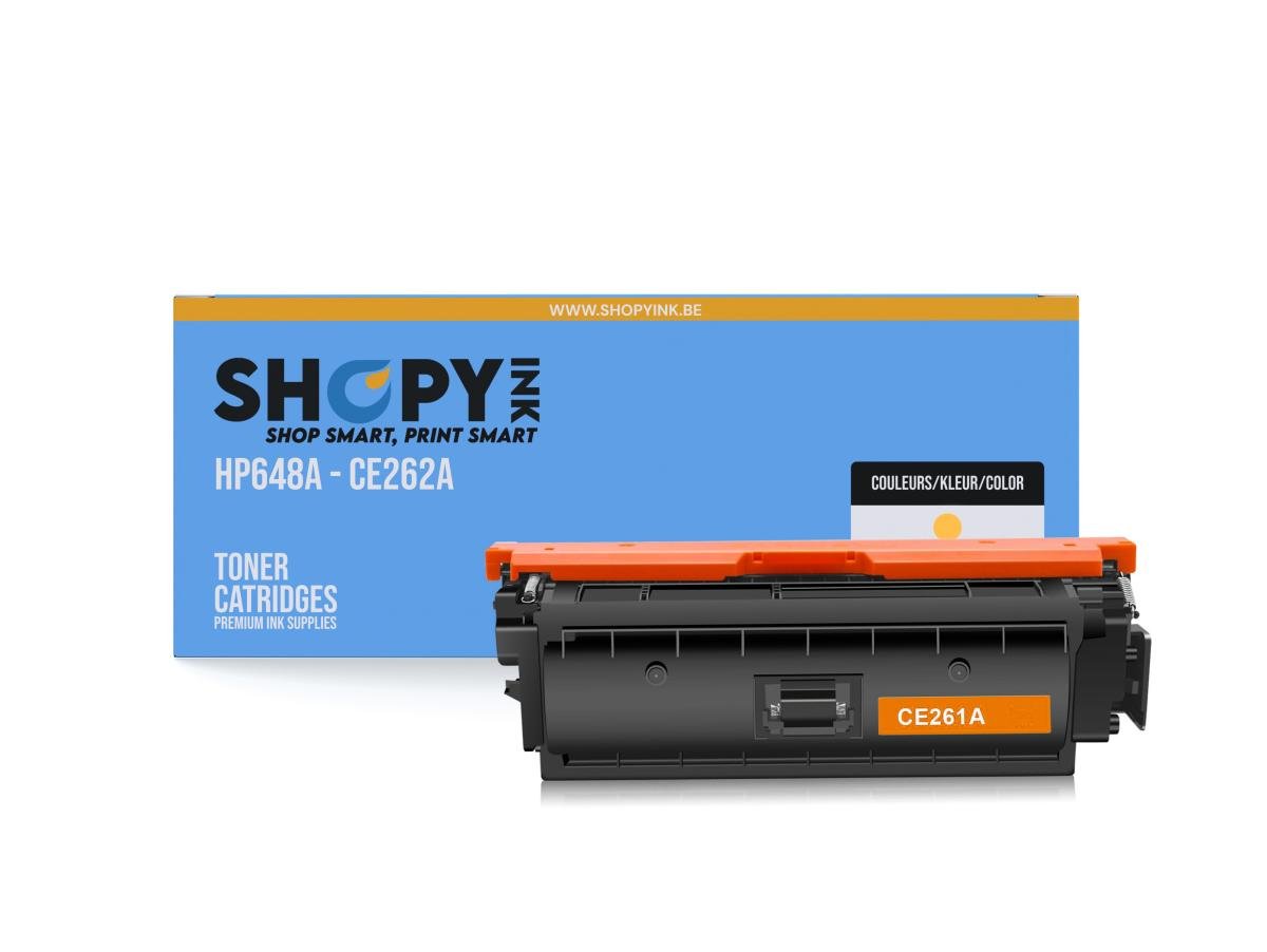 Toner compatible - HP648A yellow - SHY07648A - CE262A