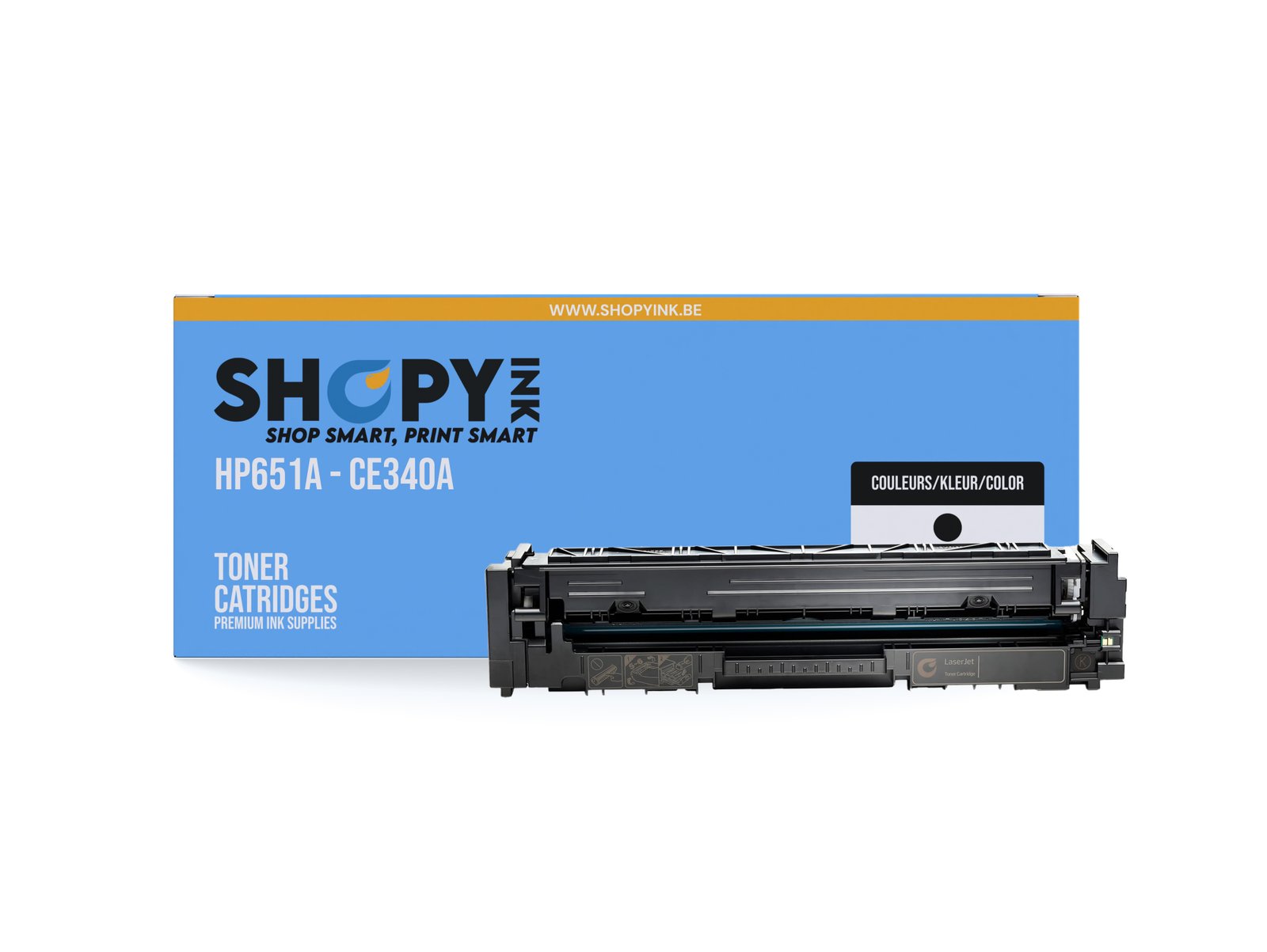 Toner compatible - HP651A black - SHY07651A - CE340A