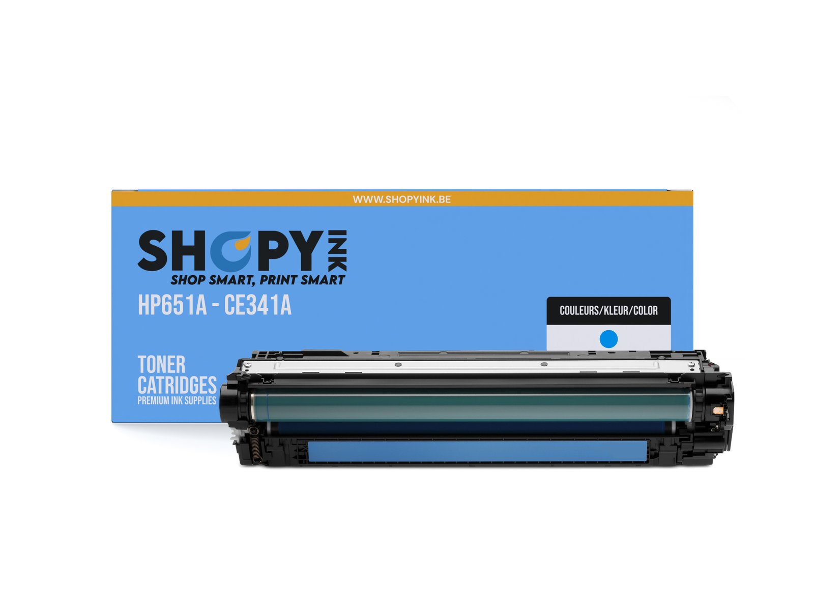 Toner compatible - HP651A cyan - SHY07651A - CE341A