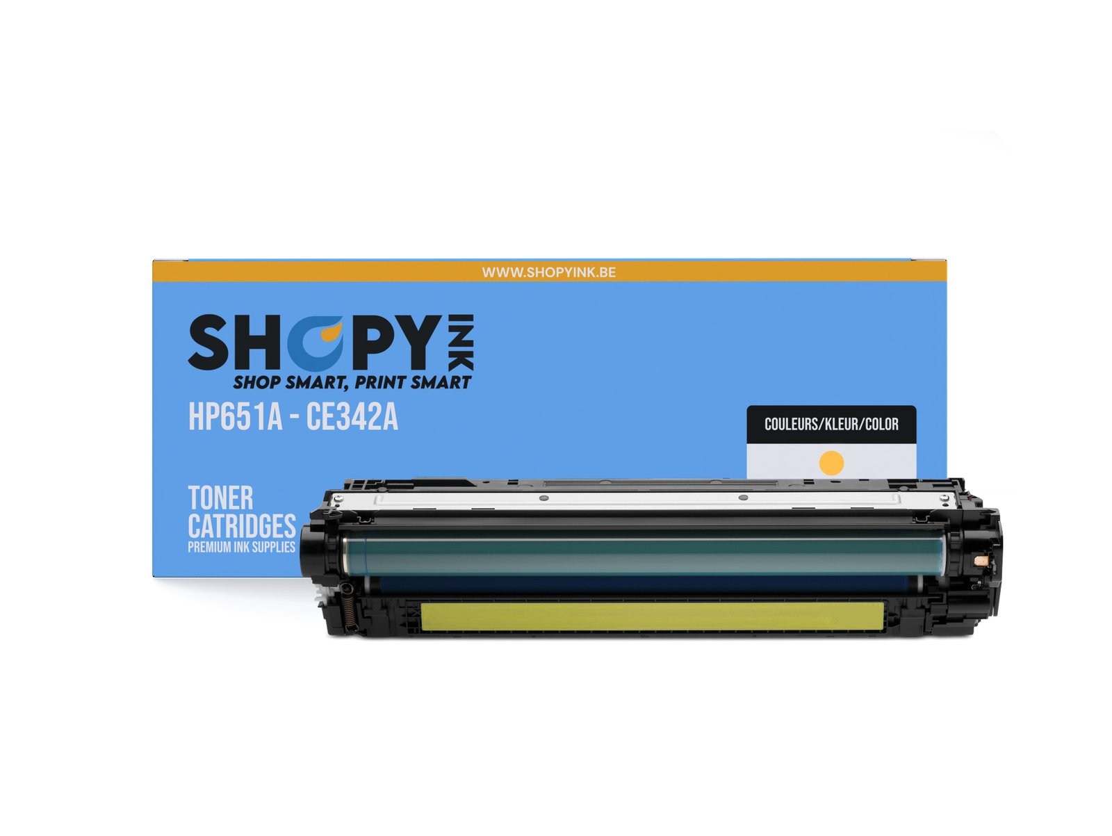 Toner compatible - HP651A yellow - SHY07651A - CE342A