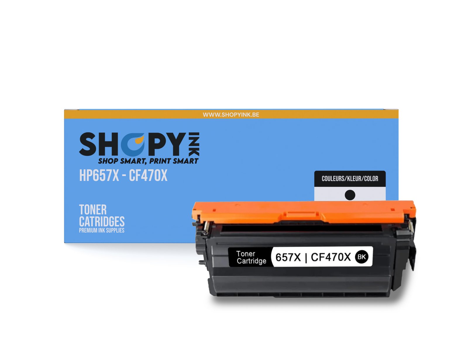 Toner compatible - HP657X black - SHY07657X - CF470X