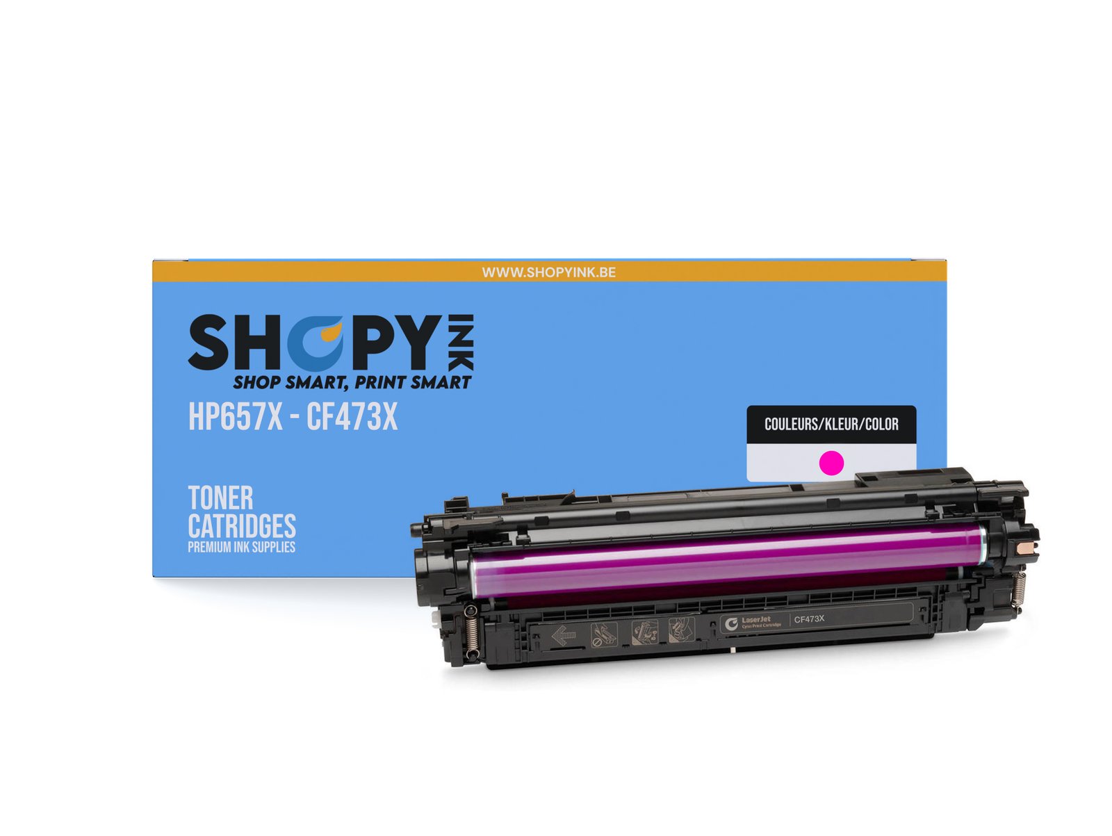 Toner compatible - HP657X magenta - SHY07657X - CF473X
