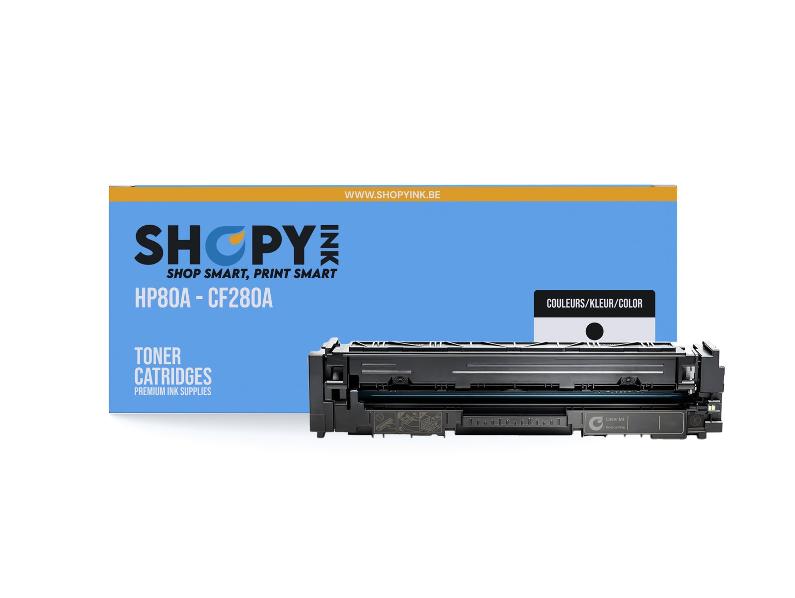 Toner compatible - HP80A black - SHY0780A - CF280A