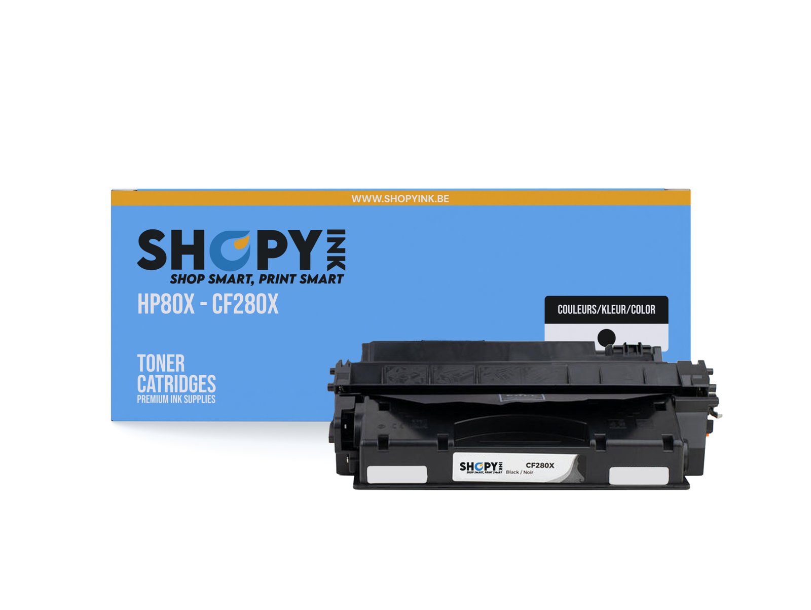Toner compatible - HP80X black - SHY0780X - CF280X