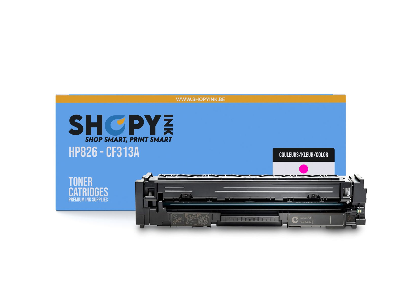 Toner compatible - HP826 magenta - SHY07826 - CF313A